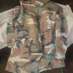 Used Zara camouflage jacket